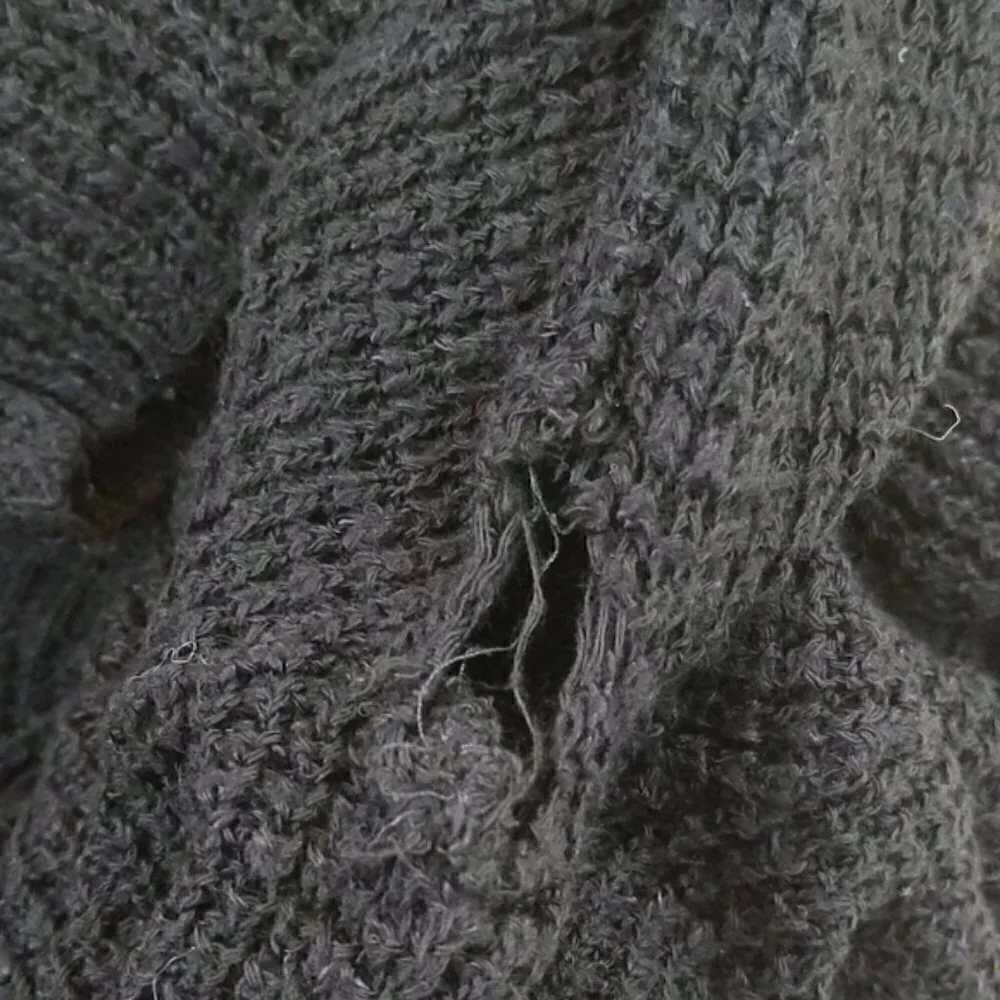 Express Waffle Knit Sweater Cardigan